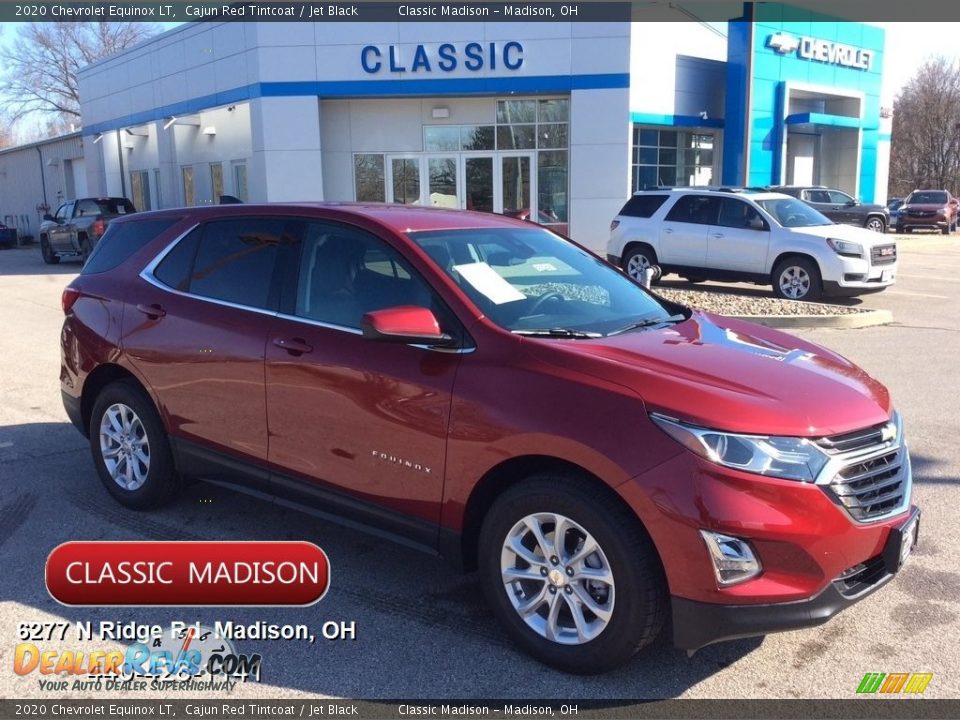 2020 Chevrolet Equinox LT Cajun Red Tintcoat / Jet Black Photo #1