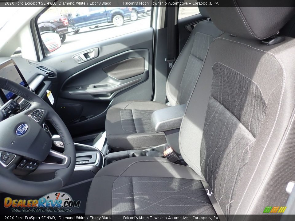 2020 Ford EcoSport SE 4WD Diamond White / Ebony Black Photo #10