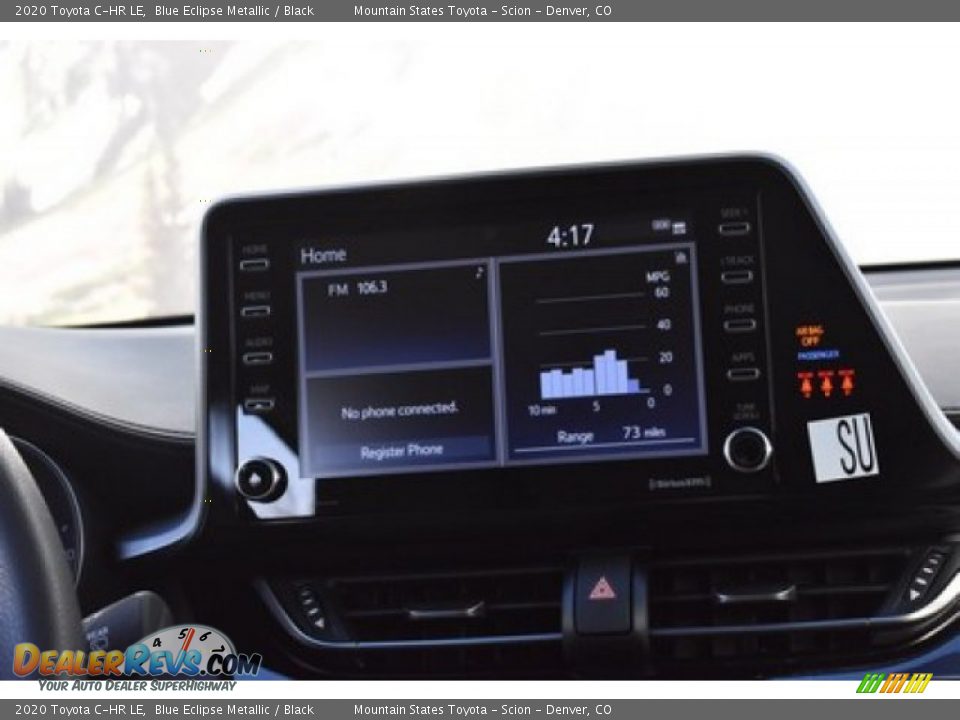 2020 Toyota C-HR LE Blue Eclipse Metallic / Black Photo #8