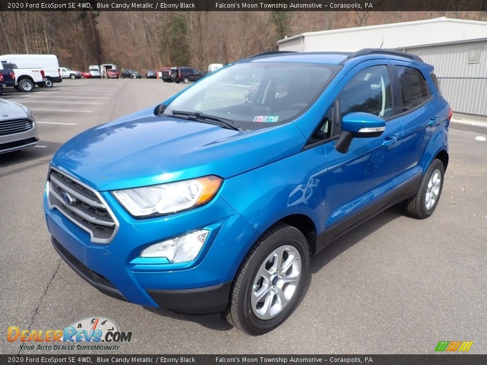 2020 Ford EcoSport SE 4WD Blue Candy Metallic / Ebony Black Photo #5