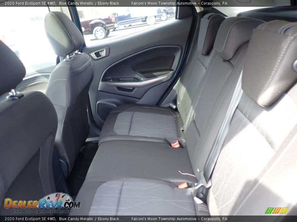2020 Ford EcoSport SE 4WD Blue Candy Metallic / Ebony Black Photo #8