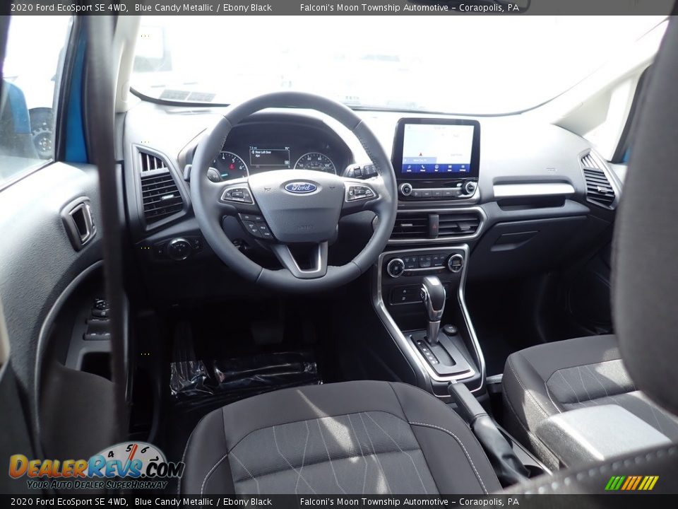 2020 Ford EcoSport SE 4WD Blue Candy Metallic / Ebony Black Photo #9