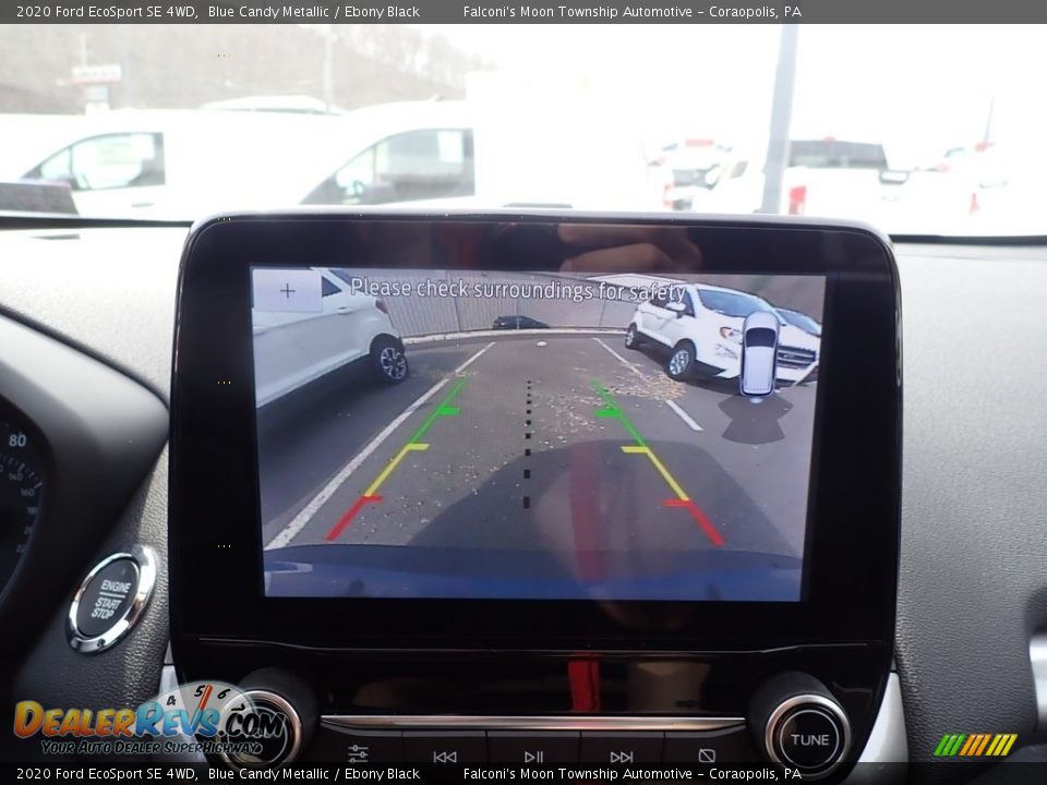 2020 Ford EcoSport SE 4WD Blue Candy Metallic / Ebony Black Photo #15