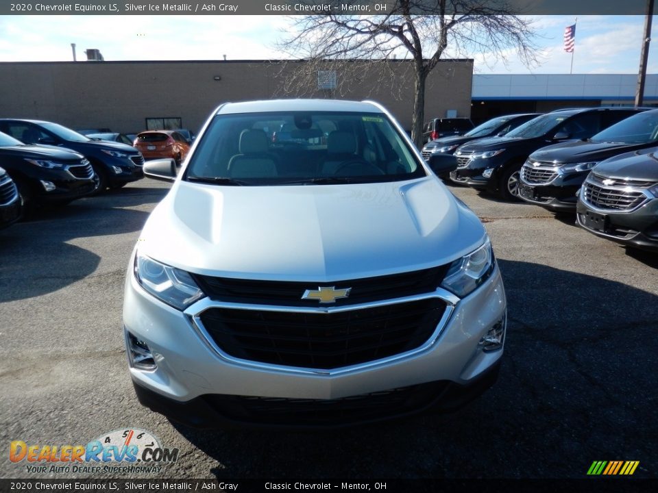 2020 Chevrolet Equinox LS Silver Ice Metallic / Ash Gray Photo #2