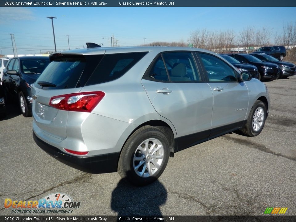 2020 Chevrolet Equinox LS Silver Ice Metallic / Ash Gray Photo #4