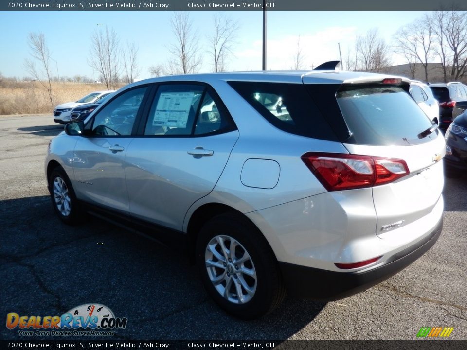 2020 Chevrolet Equinox LS Silver Ice Metallic / Ash Gray Photo #5