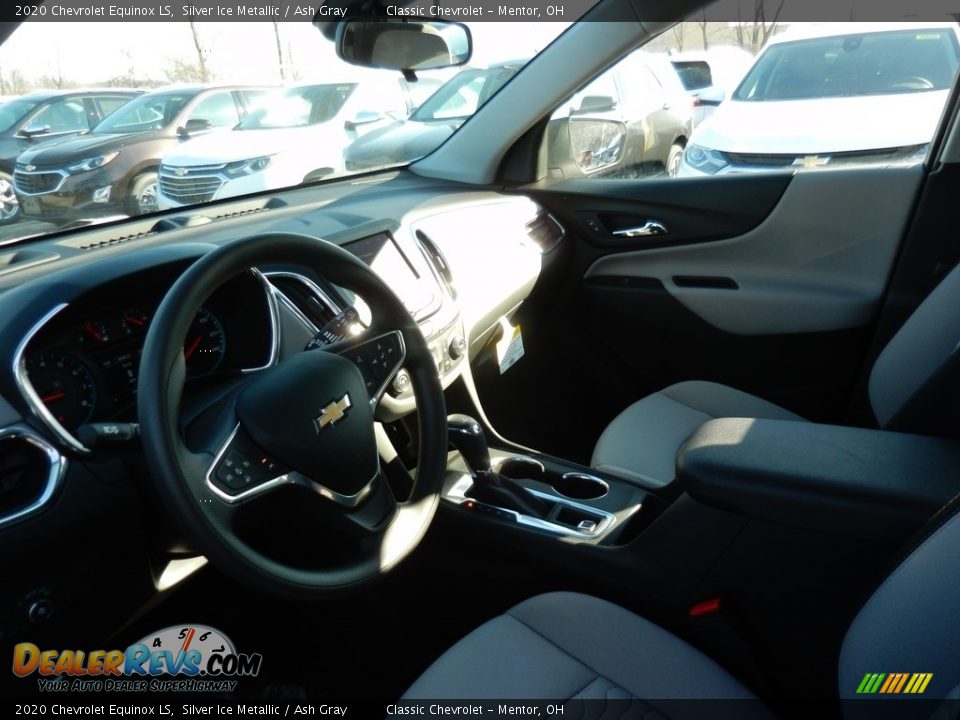 2020 Chevrolet Equinox LS Silver Ice Metallic / Ash Gray Photo #6