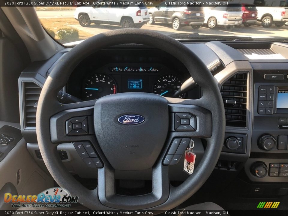 2020 Ford F350 Super Duty XL Regular Cab 4x4 Steering Wheel Photo #12