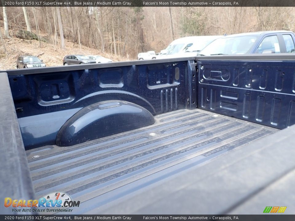 2020 Ford F150 XLT SuperCrew 4x4 Blue Jeans / Medium Earth Gray Photo #9