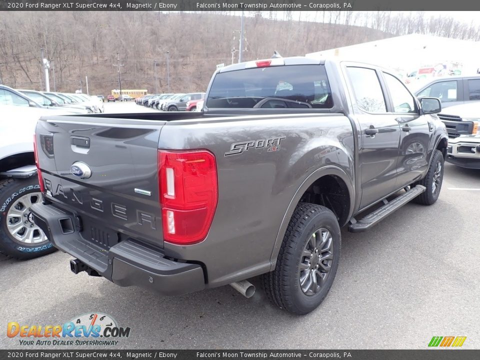 2020 Ford Ranger XLT SuperCrew 4x4 Magnetic / Ebony Photo #2