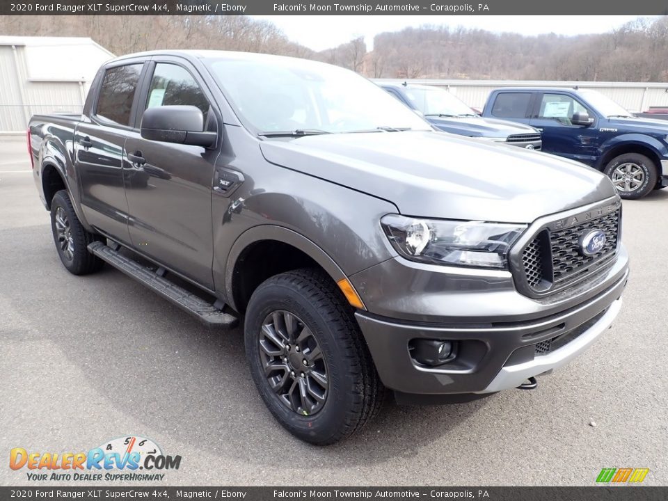 2020 Ford Ranger XLT SuperCrew 4x4 Magnetic / Ebony Photo #3