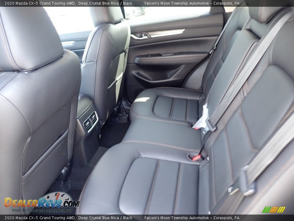 Rear Seat of 2020 Mazda CX-5 Grand Touring AWD Photo #8