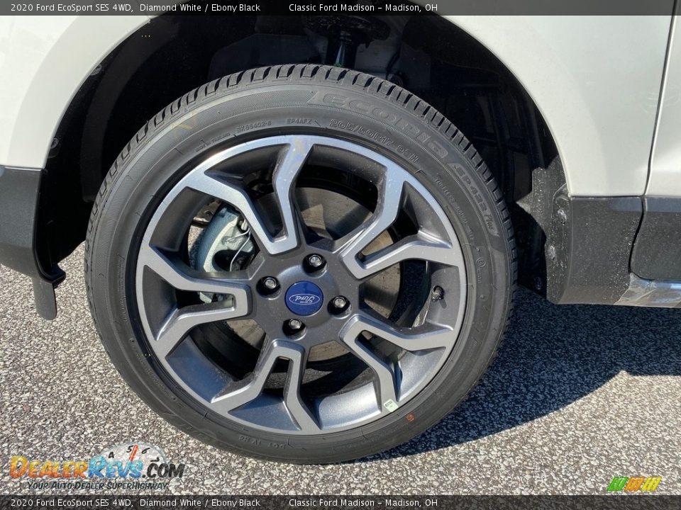 2020 Ford EcoSport SES 4WD Diamond White / Ebony Black Photo #4