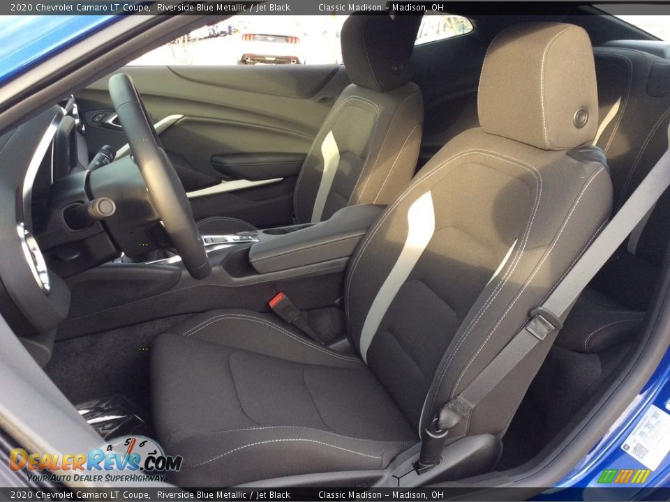 2020 Chevrolet Camaro LT Coupe Riverside Blue Metallic / Jet Black Photo #2