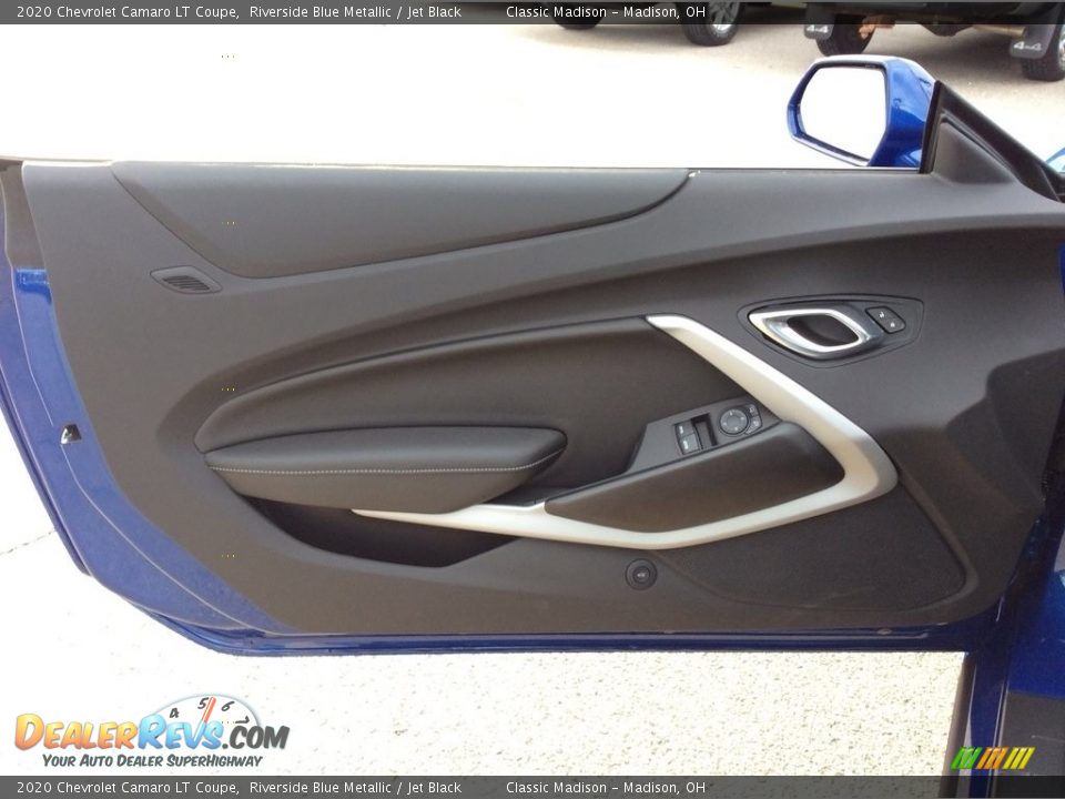 2020 Chevrolet Camaro LT Coupe Riverside Blue Metallic / Jet Black Photo #11