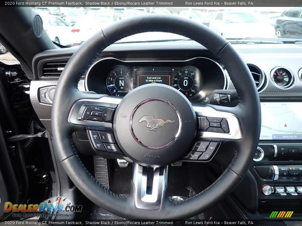 2020 Ford Mustang GT Premium Fastback Steering Wheel Photo #16