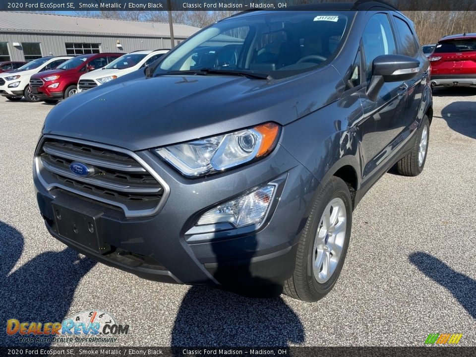2020 Ford EcoSport SE Smoke Metallic / Ebony Black Photo #1