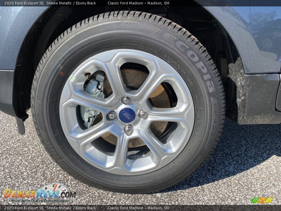2020 Ford EcoSport SE Smoke Metallic / Ebony Black Photo #4