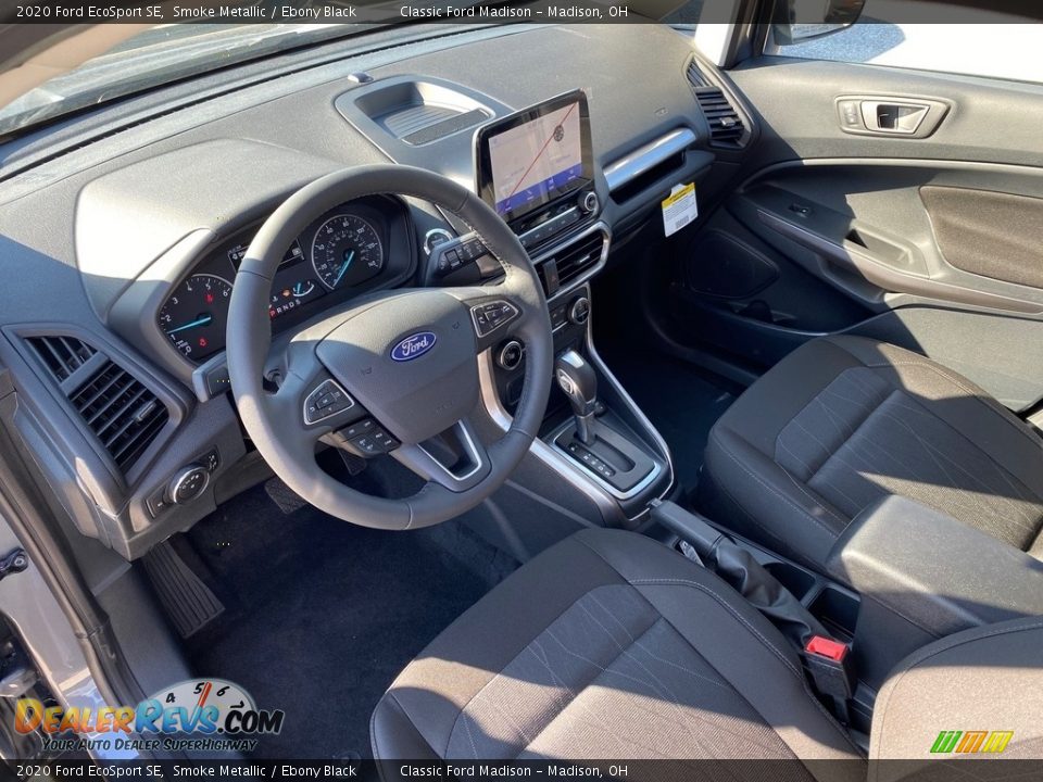 2020 Ford EcoSport SE Smoke Metallic / Ebony Black Photo #5
