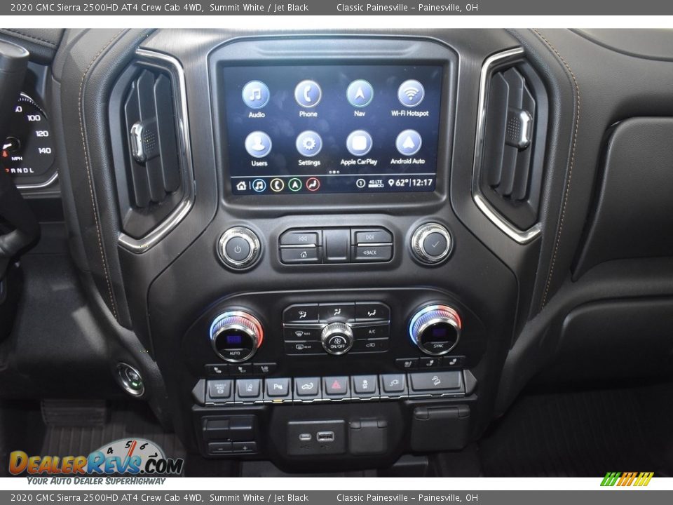2020 GMC Sierra 2500HD AT4 Crew Cab 4WD Summit White / Jet Black Photo #4