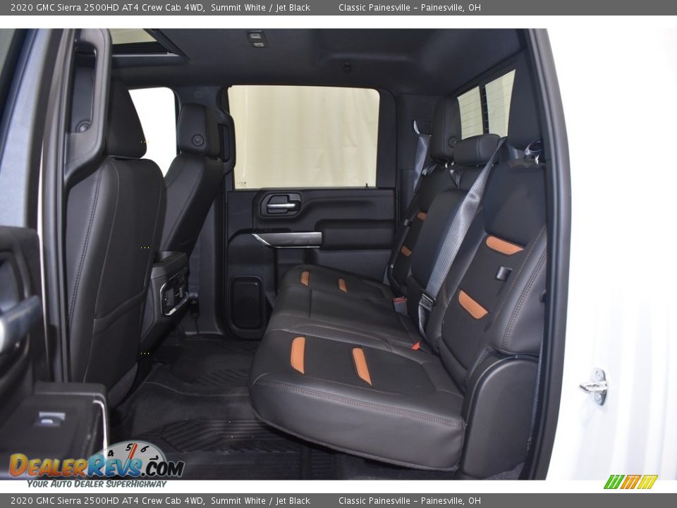 2020 GMC Sierra 2500HD AT4 Crew Cab 4WD Summit White / Jet Black Photo #9