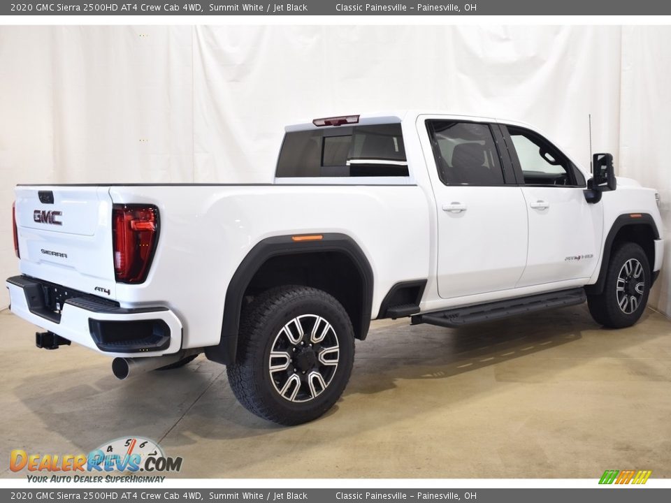 2020 GMC Sierra 2500HD AT4 Crew Cab 4WD Summit White / Jet Black Photo #10