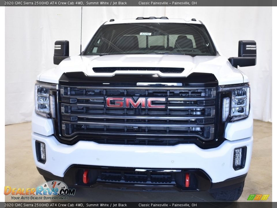 2020 GMC Sierra 2500HD AT4 Crew Cab 4WD Summit White / Jet Black Photo #12