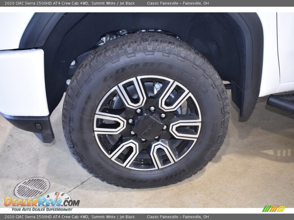 2020 GMC Sierra 2500HD AT4 Crew Cab 4WD Summit White / Jet Black Photo #15