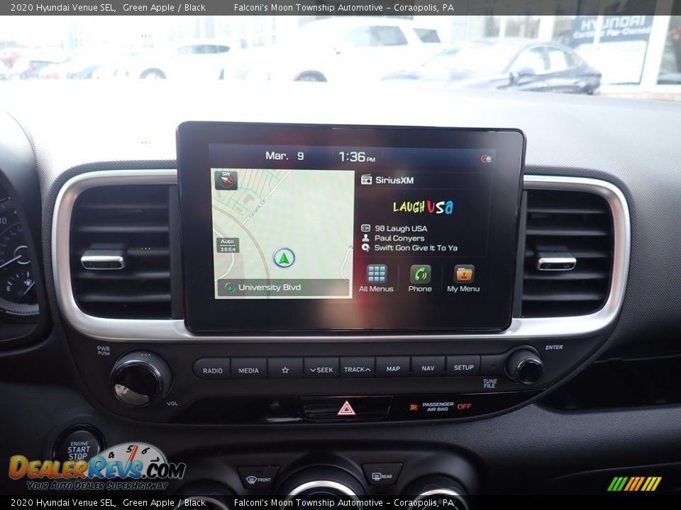 2020 Hyundai Venue SEL Green Apple / Black Photo #13