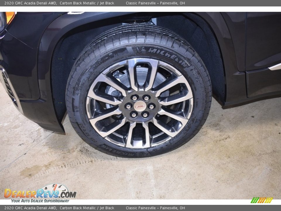 2020 GMC Acadia Denali AWD Carbon Black Metallic / Jet Black Photo #14