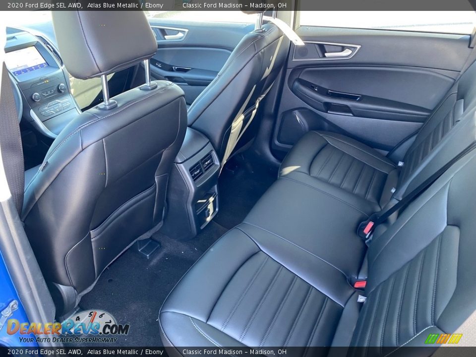 Rear Seat of 2020 Ford Edge SEL AWD Photo #6