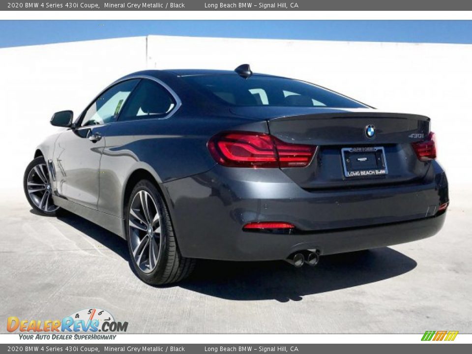 2020 BMW 4 Series 430i Coupe Mineral Grey Metallic / Black Photo #2