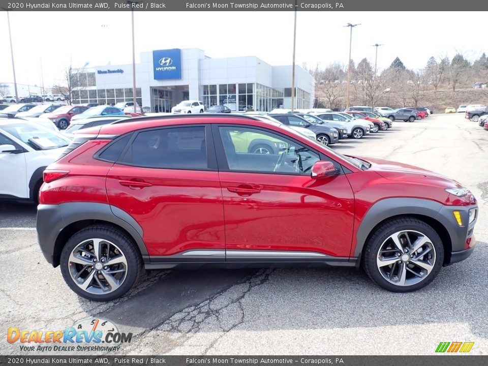 Pulse Red 2020 Hyundai Kona Ultimate AWD Photo #1