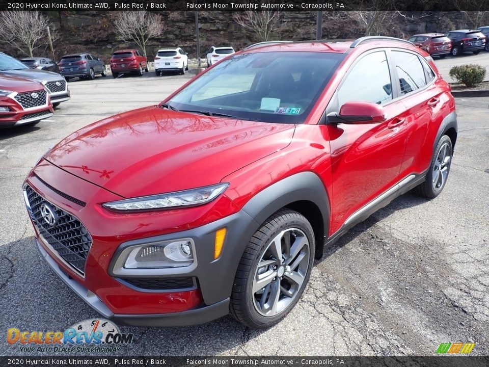 Front 3/4 View of 2020 Hyundai Kona Ultimate AWD Photo #5