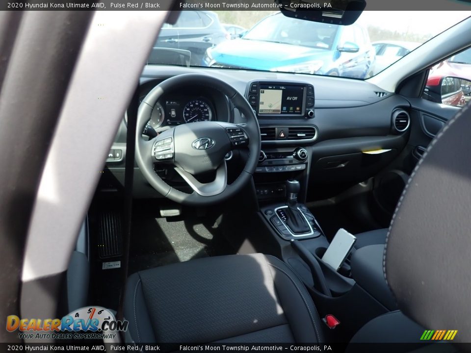 2020 Hyundai Kona Ultimate AWD Pulse Red / Black Photo #9