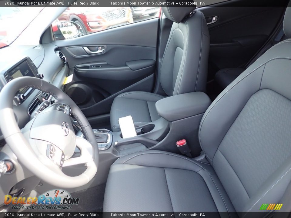 2020 Hyundai Kona Ultimate AWD Pulse Red / Black Photo #10