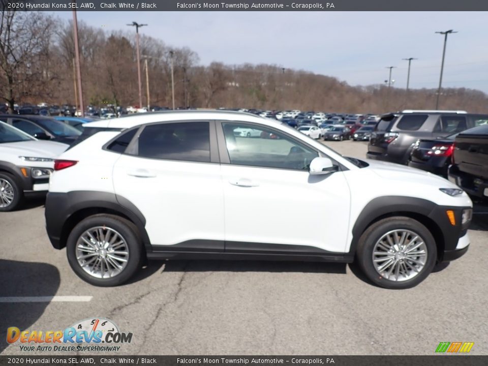 2020 Hyundai Kona SEL AWD Chalk White / Black Photo #1
