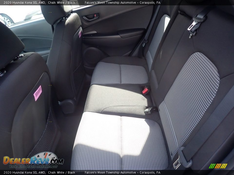 2020 Hyundai Kona SEL AWD Chalk White / Black Photo #7
