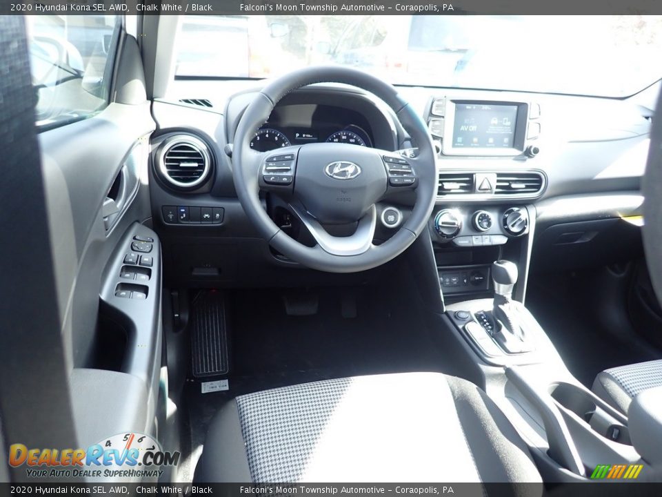 2020 Hyundai Kona SEL AWD Chalk White / Black Photo #8