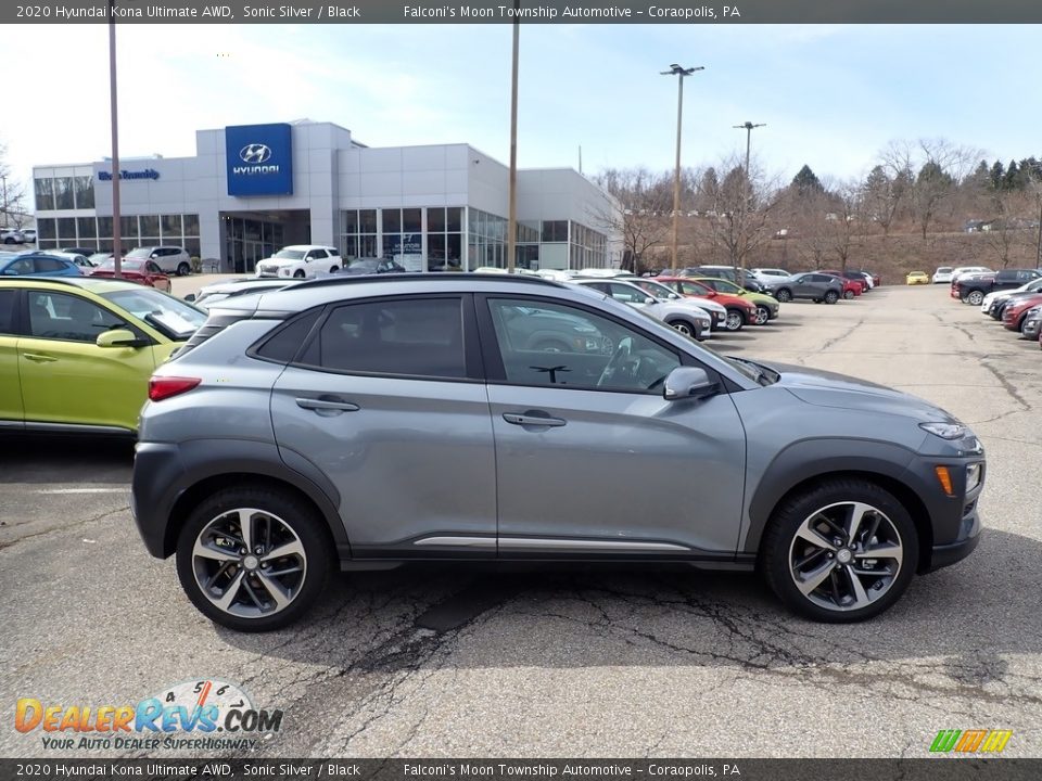 2020 Hyundai Kona Ultimate AWD Sonic Silver / Black Photo #1