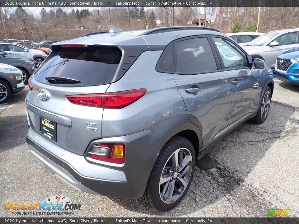 2020 Hyundai Kona Ultimate AWD Sonic Silver / Black Photo #2