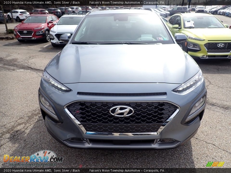 2020 Hyundai Kona Ultimate AWD Sonic Silver / Black Photo #4