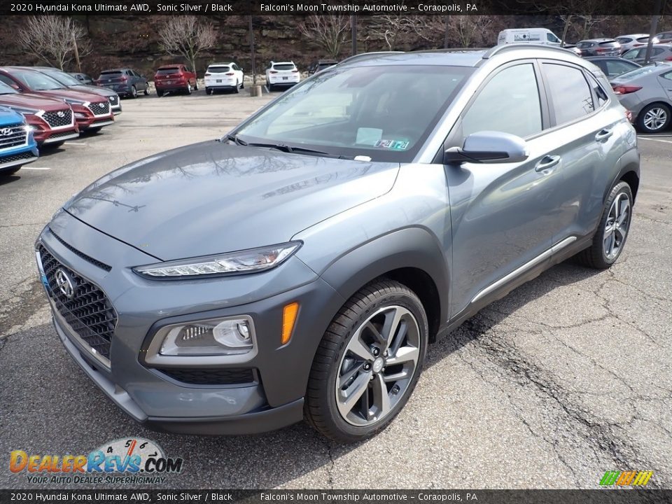 2020 Hyundai Kona Ultimate AWD Sonic Silver / Black Photo #5