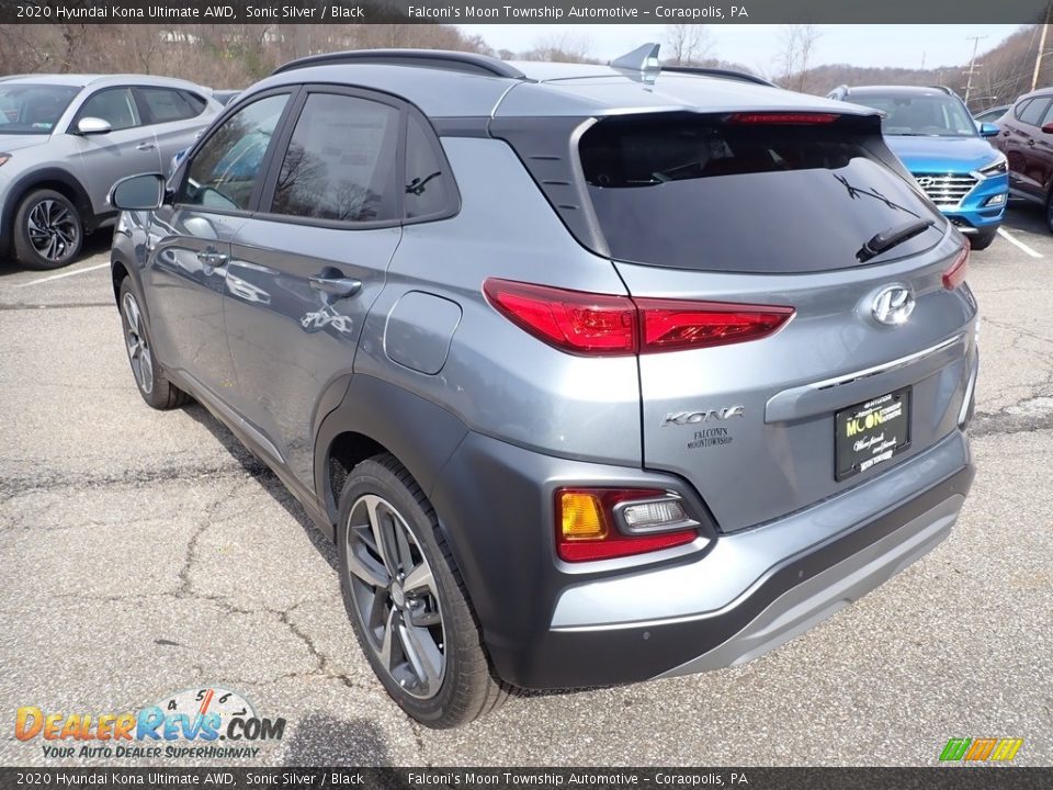 2020 Hyundai Kona Ultimate AWD Sonic Silver / Black Photo #6