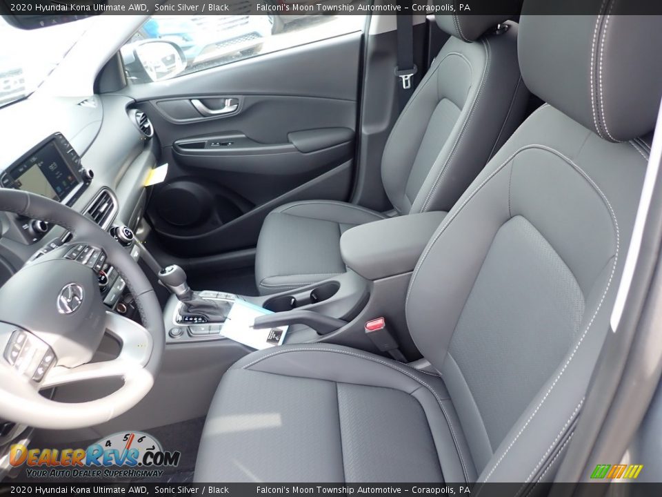 2020 Hyundai Kona Ultimate AWD Sonic Silver / Black Photo #10