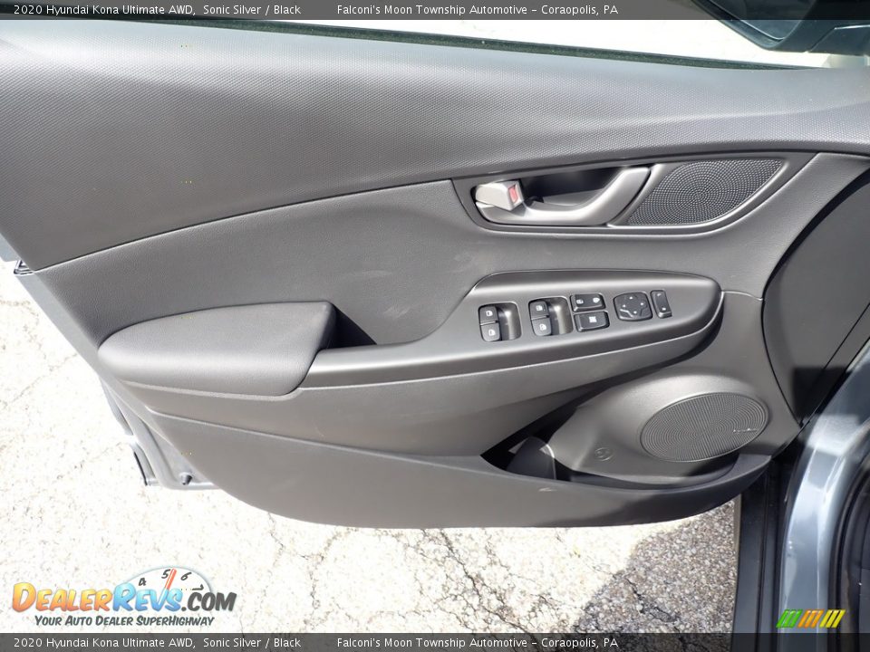 2020 Hyundai Kona Ultimate AWD Sonic Silver / Black Photo #11