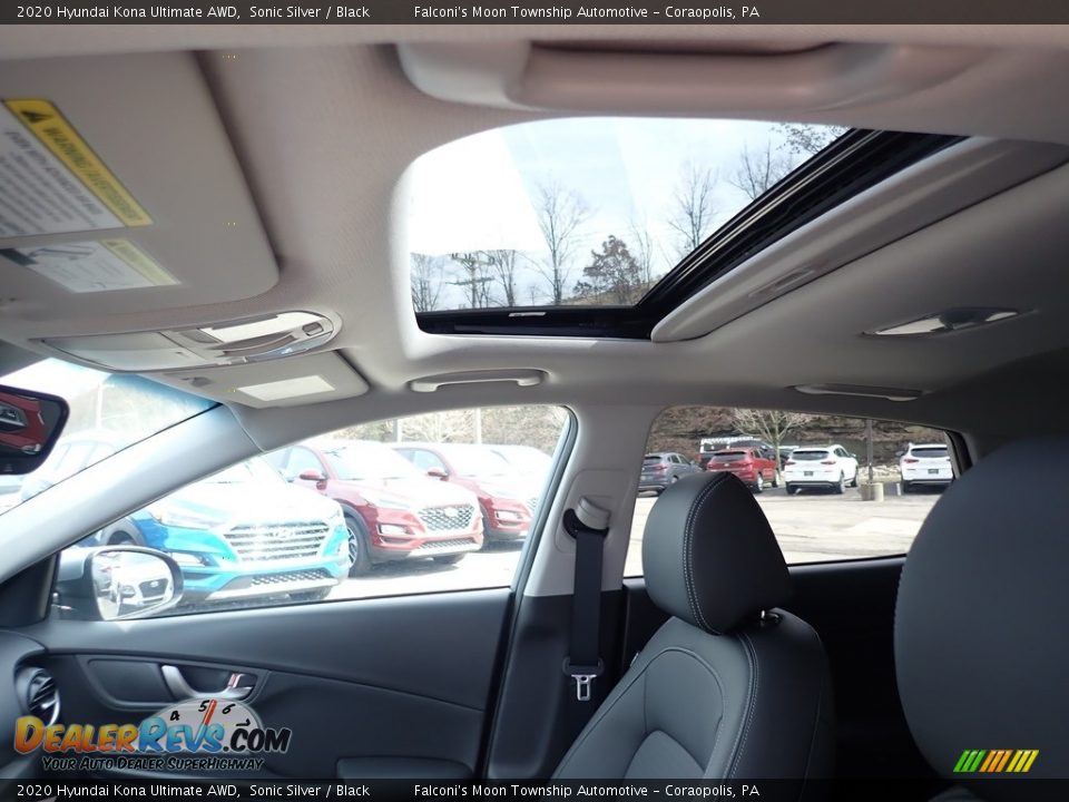 2020 Hyundai Kona Ultimate AWD Sonic Silver / Black Photo #13
