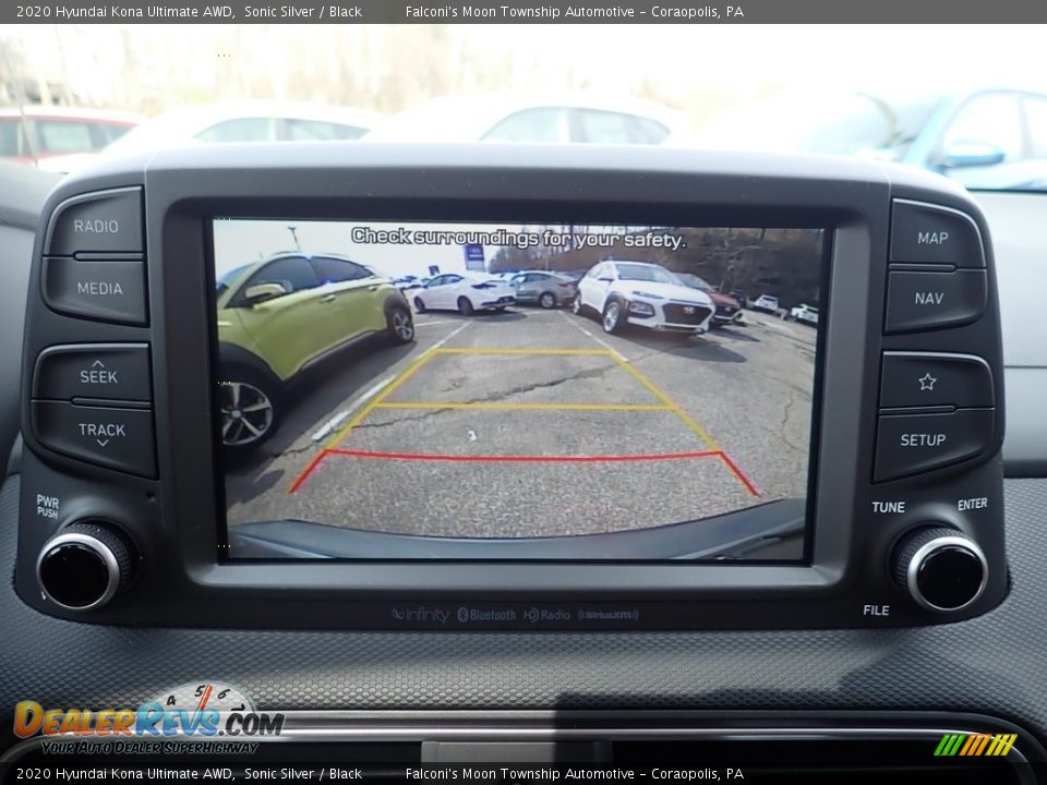 2020 Hyundai Kona Ultimate AWD Sonic Silver / Black Photo #15