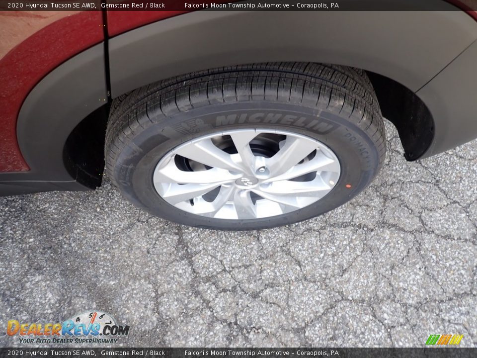 2020 Hyundai Tucson SE AWD Gemstone Red / Black Photo #7
