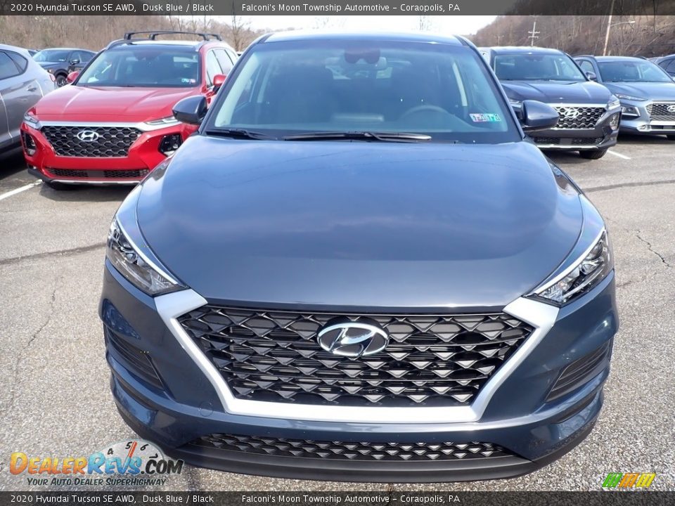 2020 Hyundai Tucson SE AWD Dusk Blue / Black Photo #4